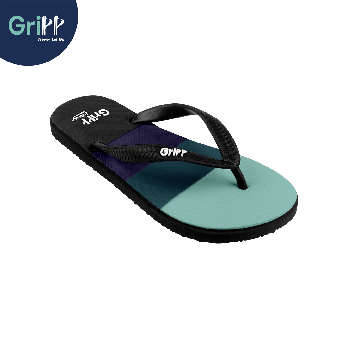 GriPP Lolipop M Men’s Sandals – Comfortable Rubber Footwear for Active Men (Model F)