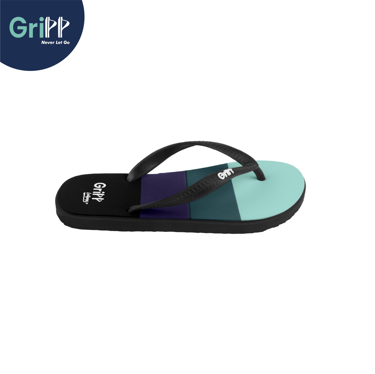 GriPP Lolipop M Men’s Sandals – Comfortable Rubber Footwear for Active Men (Model F)