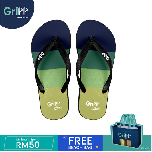 GriPP Lolipop M Men’s Sandals – Comfortable Rubber Footwear for Active Men (Model B)