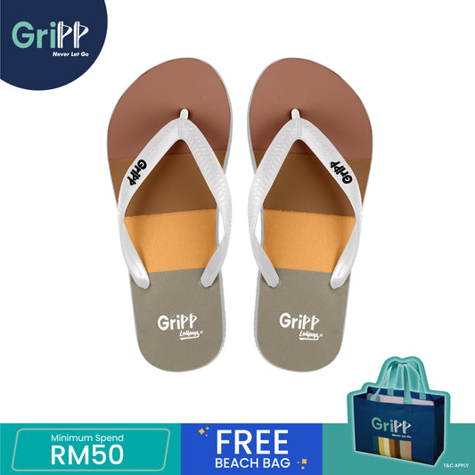 GriPP Lolipop M Men’s Sandals – Comfortable Rubber Footwear for Active Men (Model C)