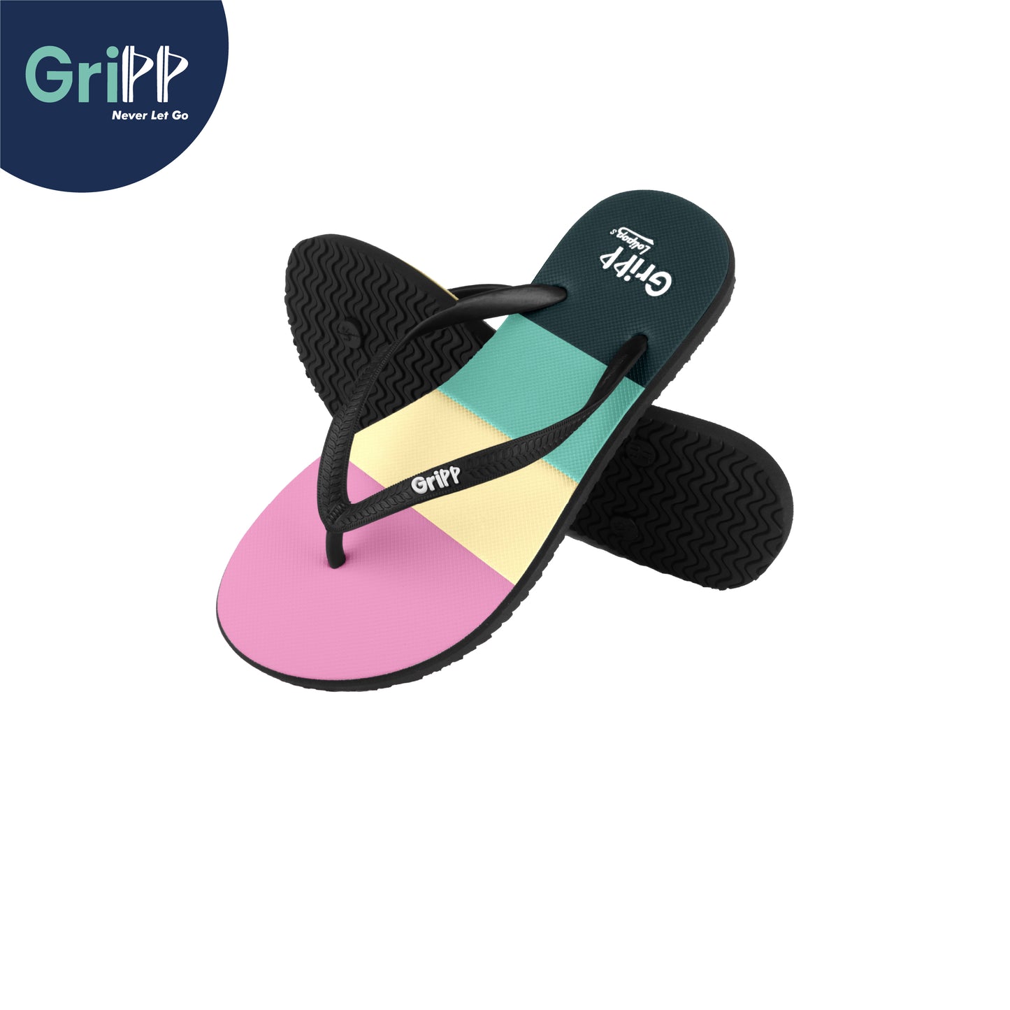 GriPP Sandal Lolipop S Women’s Sandals – Stylish, Comfortable Rubber Footwear for Active Lifestyles (Model D)