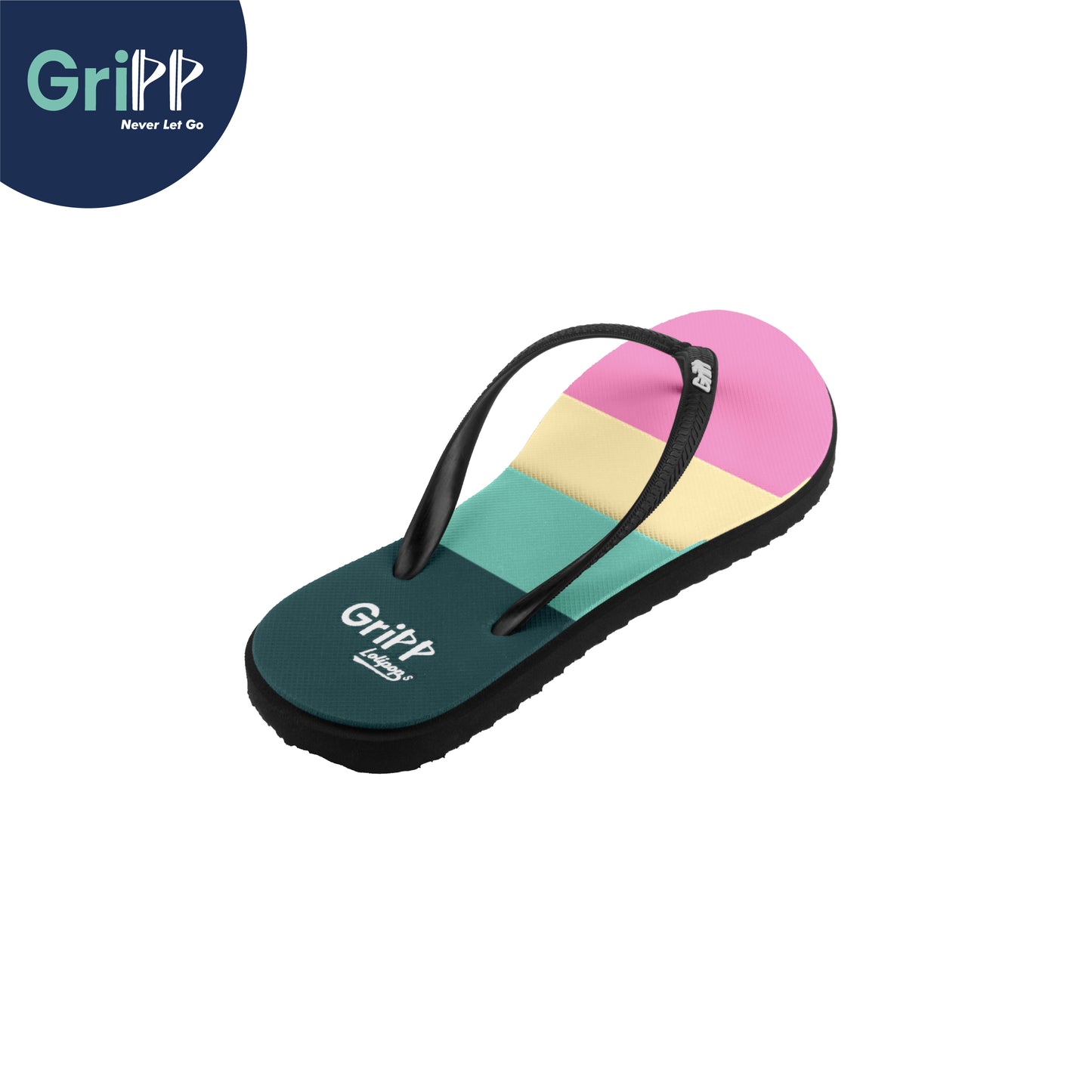 GriPP Sandal Lolipop S Women’s Sandals – Stylish, Comfortable Rubber Footwear for Active Lifestyles (Model D)