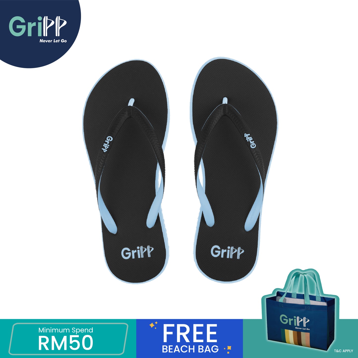 GriPP Sandals BoltZ S for Women – Premium Flip-Flops for Comfort and Style (Model D)