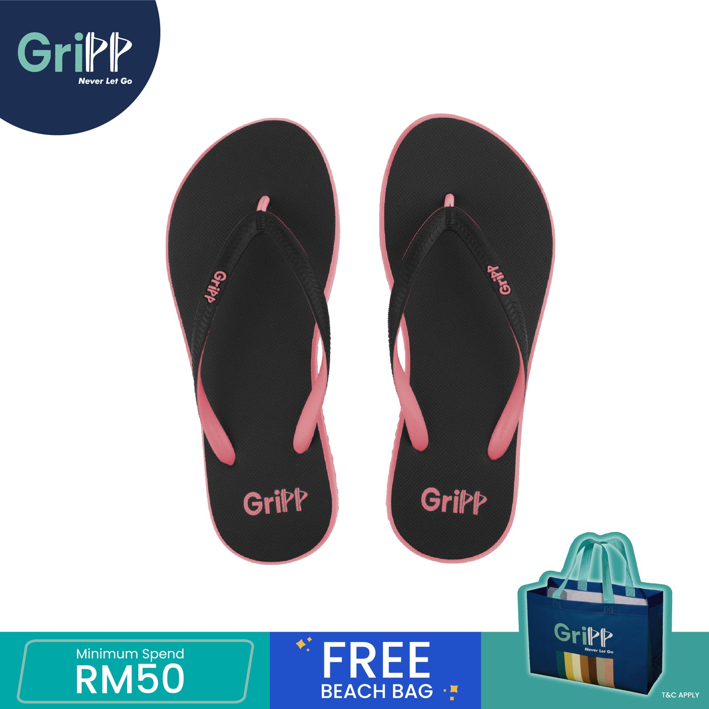GriPP Sandals BoltZ S for Women – Premium Flip-Flops for Comfort and Style (Model A)