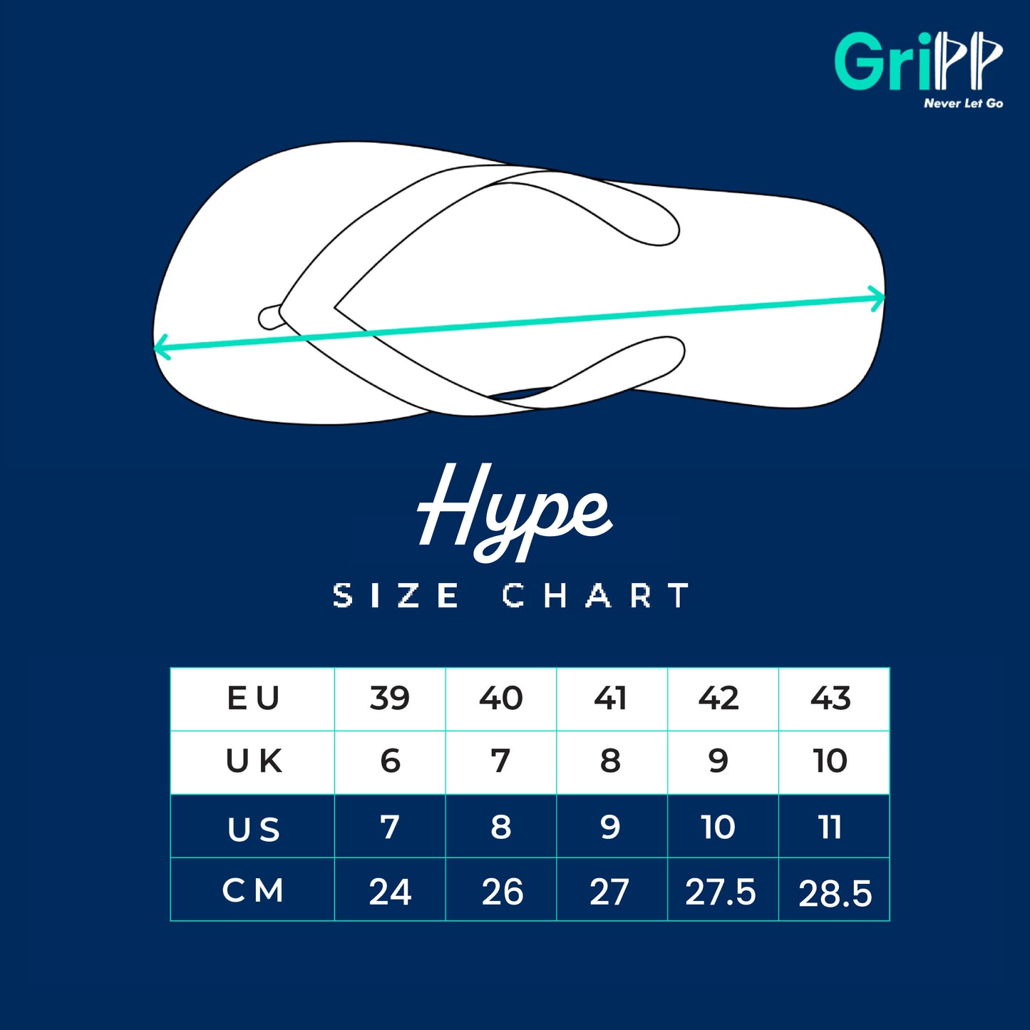 GriPP Hype Unisex Sandals – Flexible Design, Durable Build, and Slip-Resistant Sole (Model D)