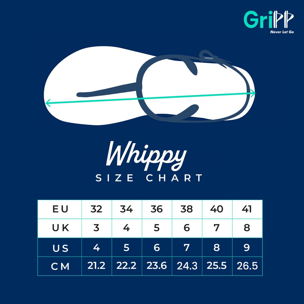 GriPP Whippy Women's Sandals – Cushioned, Flexible, and Stylish (Model B)