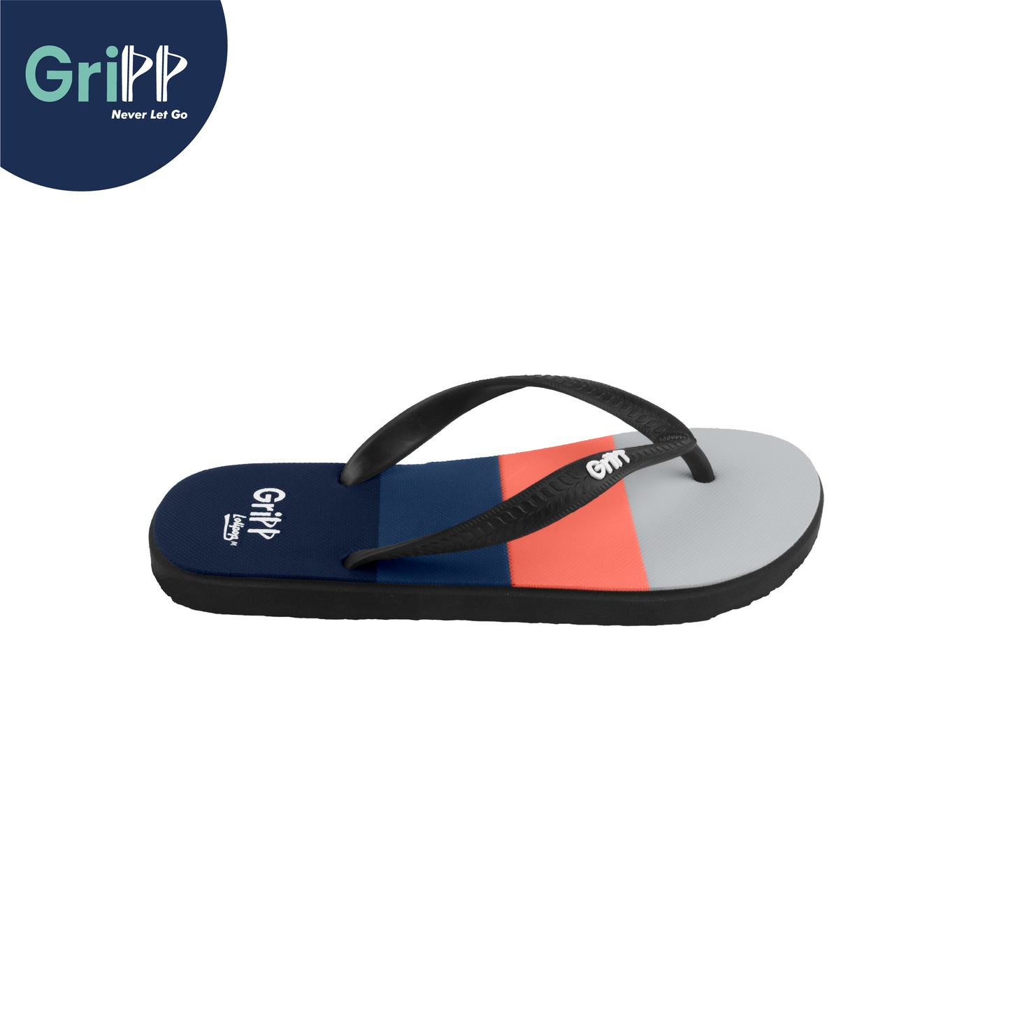 GriPP Lolipop M Men’s Sandals – Comfortable Rubber Footwear for Active Men (Model D)