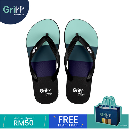 GriPP Lolipop M Men’s Sandals – Comfortable Rubber Footwear for Active Men (Model F)