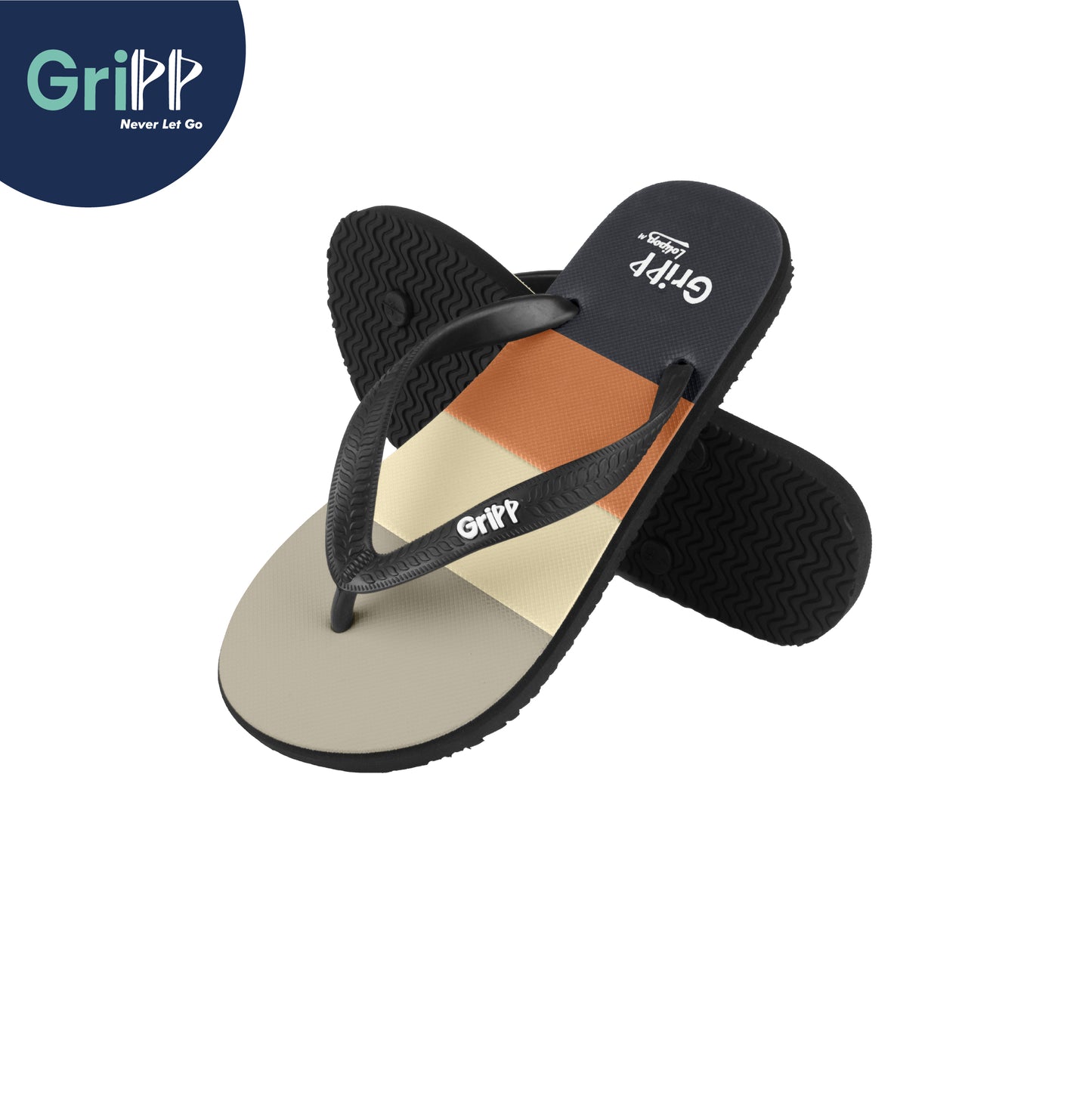 GriPP Lolipop M Men’s Sandals – Comfortable Rubber Footwear for Active Men (Model E)