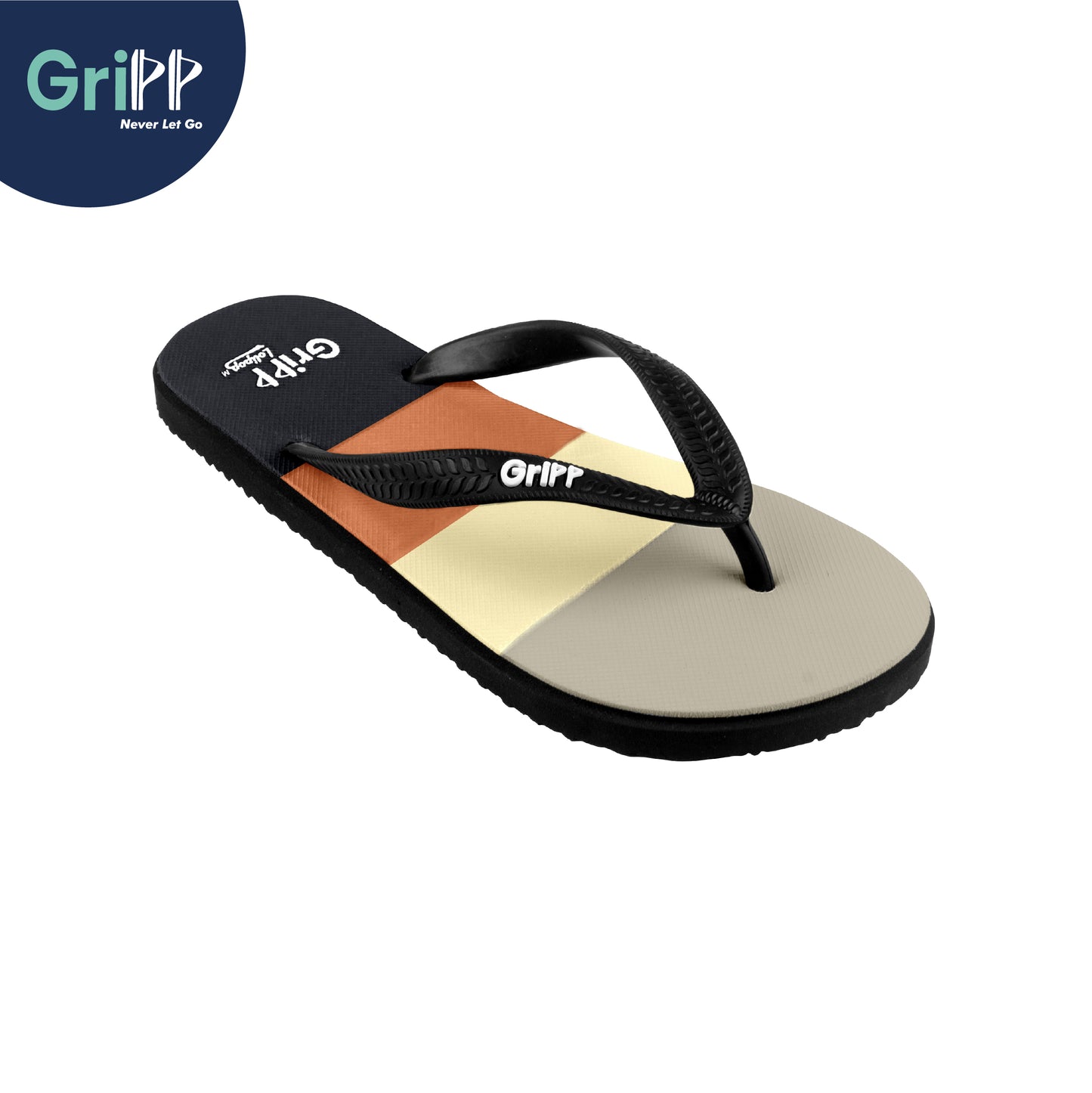 GriPP Lolipop M Men’s Sandals – Comfortable Rubber Footwear for Active Men (Model E)