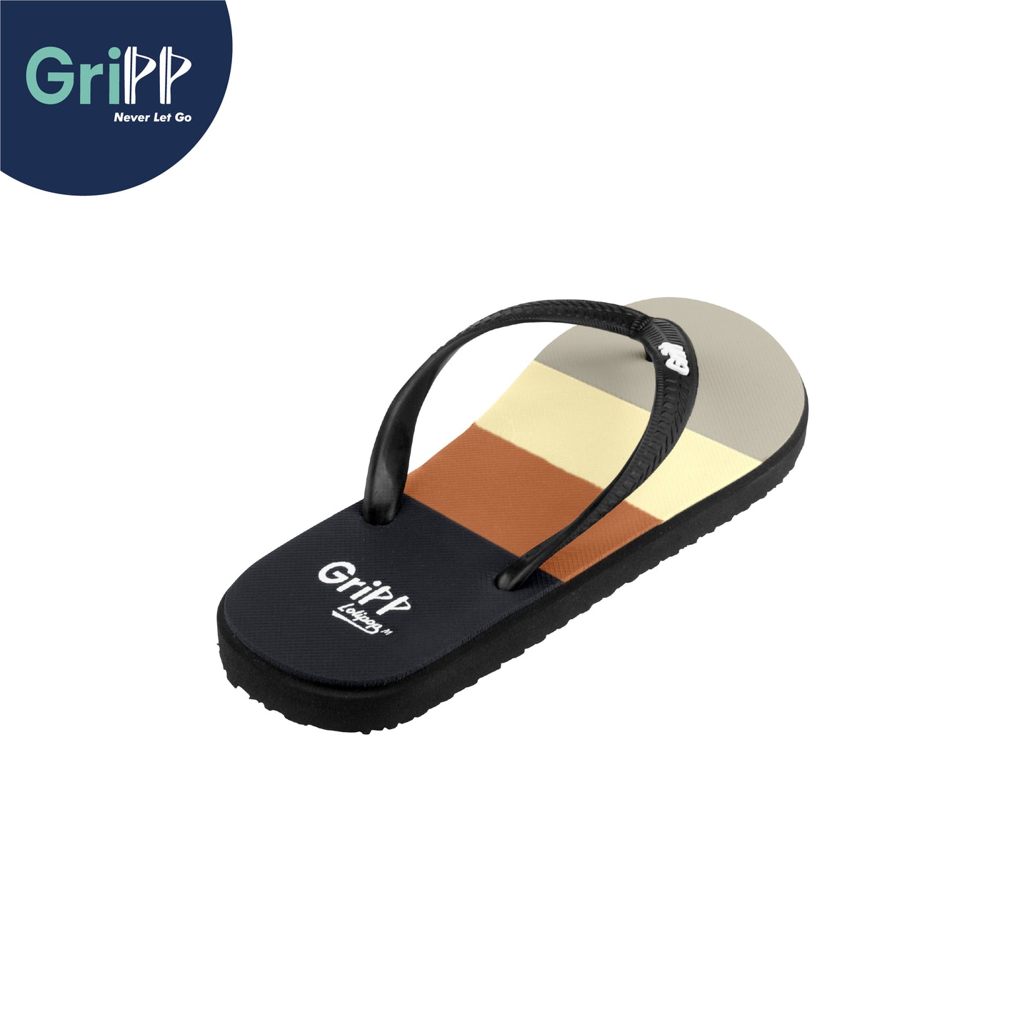 GriPP Lolipop M Men’s Sandals – Comfortable Rubber Footwear for Active Men (Model E)