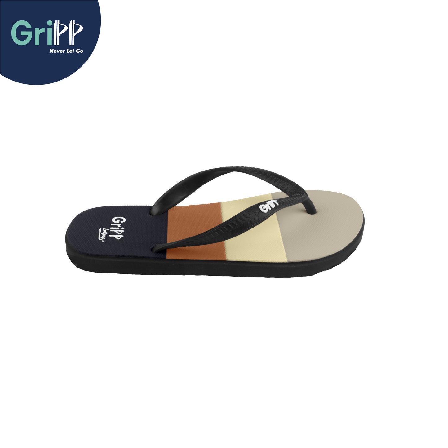 GriPP Lolipop M Men’s Sandals – Comfortable Rubber Footwear for Active Men (Model E)