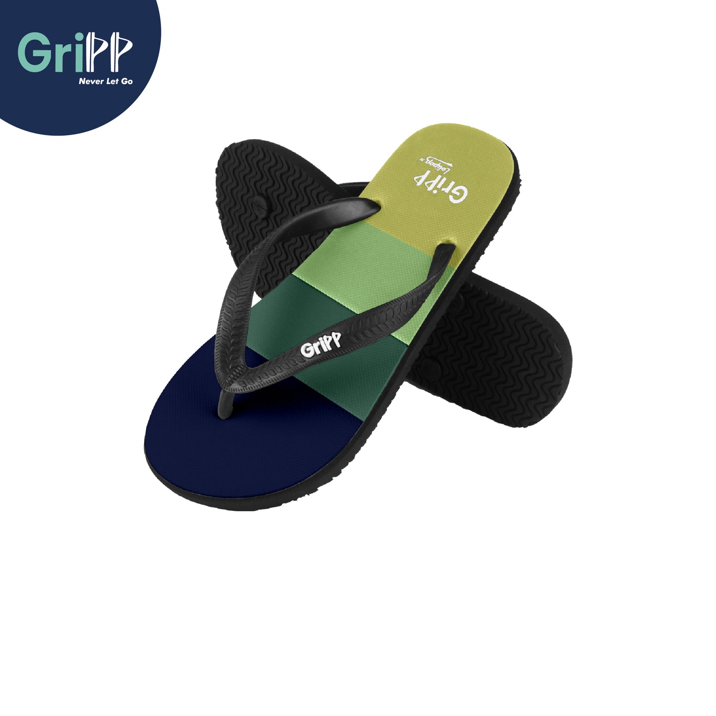 GriPP Lolipop M Men’s Sandals – Comfortable Rubber Footwear for Active Men (Model B)