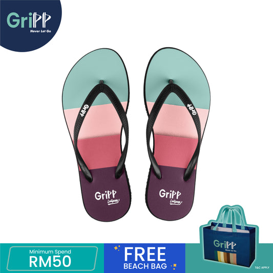 GriPP Sandal Lolipop S Women’s Sandals – Stylish, Comfortable Rubber Footwear for Active Lifestyles (Model E)