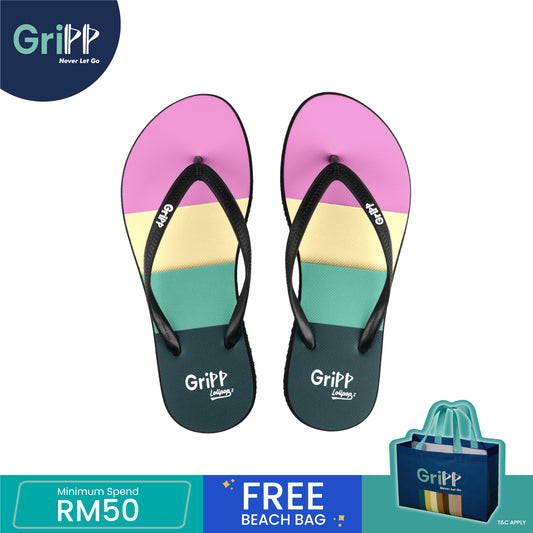 GriPP Sandal Lolipop S Women’s Sandals – Stylish, Comfortable Rubber Footwear for Active Lifestyles (Model D)