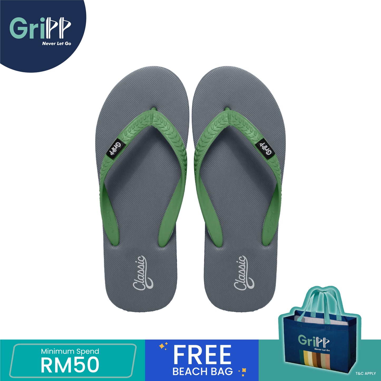 GriPP Sandal Classic (Unisex) – Comfortable Outdoor Sandals for Every Lifestyle (Model A)