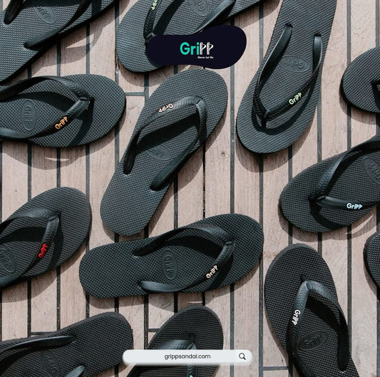 The Original GriPP Rubber Sandal for Unisex – Comfortable, Durable, and Stylish