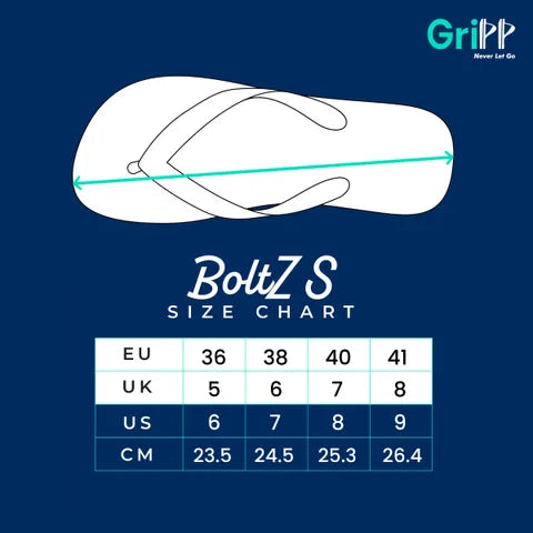 GriPP Sandals BoltZ S for Women – Premium Flip-Flops for Comfort and Style (Model B)